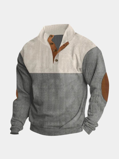Vanmeeren™ | Hoge Kraag Corduroy Retro Pullover