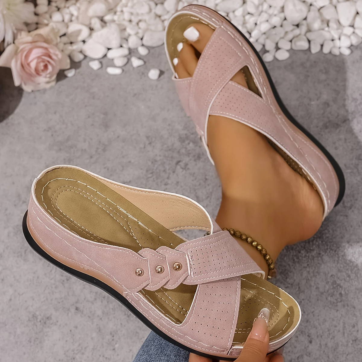 Printessa | Comfortable Wedge Sandals