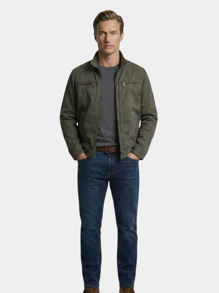 Vanmeeren™ | Valmont Vintage Olijfgroene Field Jacket