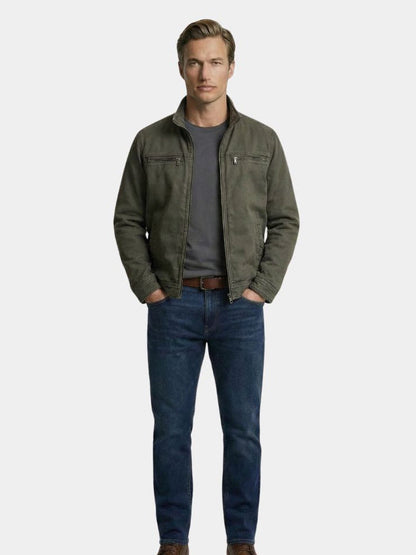 Vanmeeren™ | Valmont Vintage Olijfgroene Field Jacket