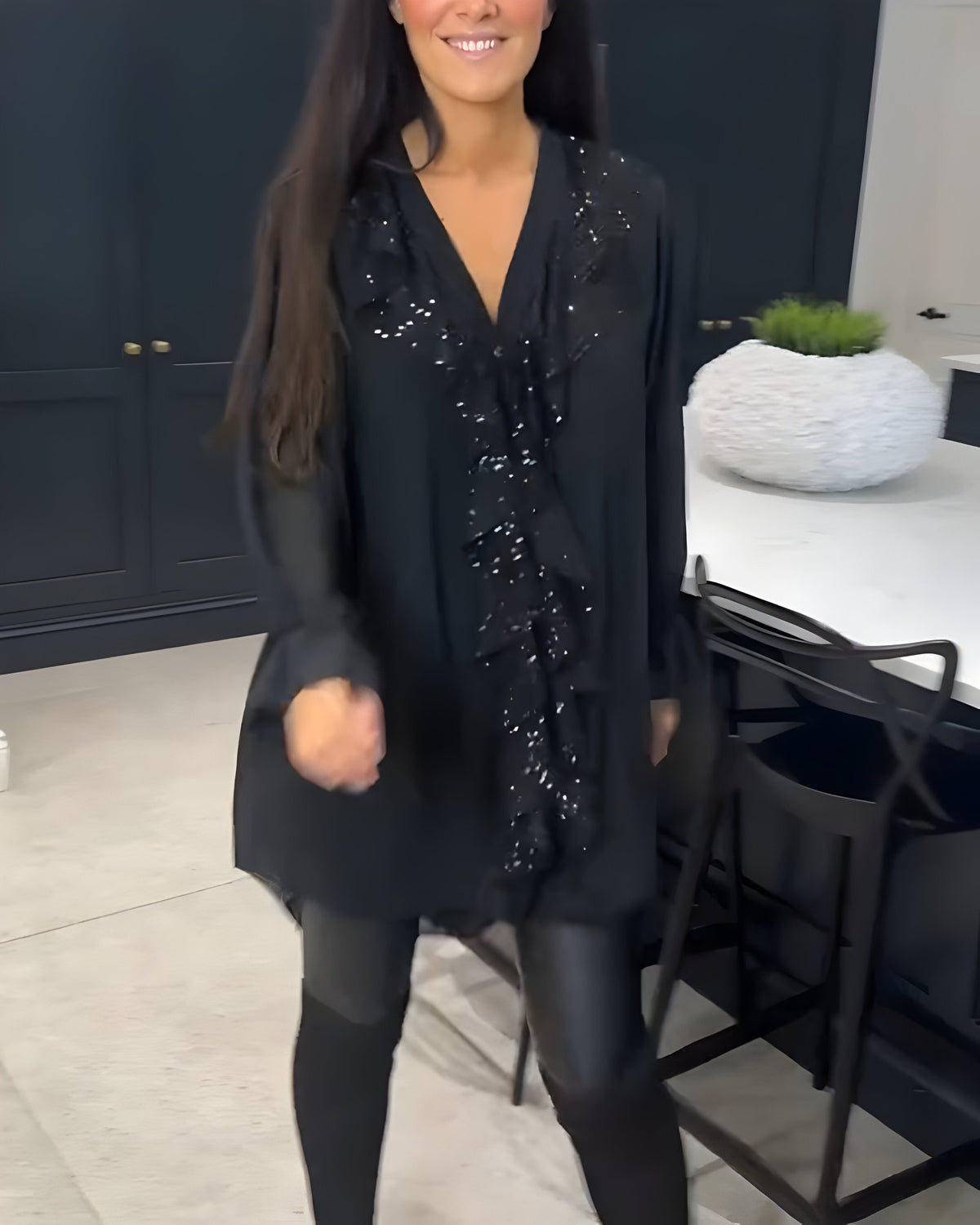 Skylar™ | Elegant Ruffled Blouse