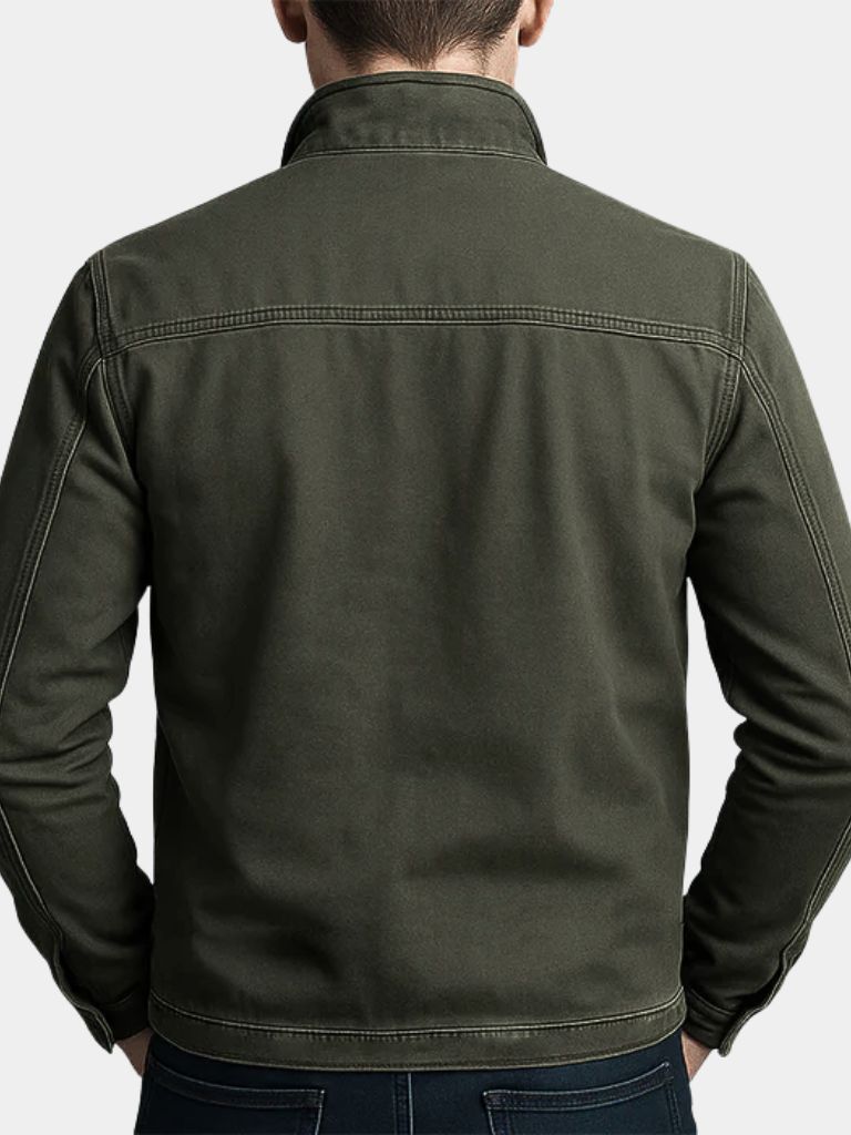 Vanmeeren™ | Valmont Vintage Olijfgroene Field Jacket