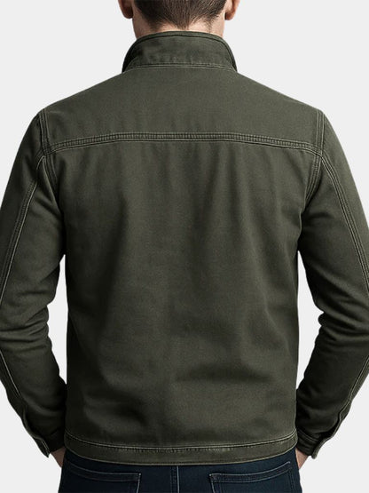 Vanmeeren™ | Valmont Vintage Olijfgroene Field Jacket