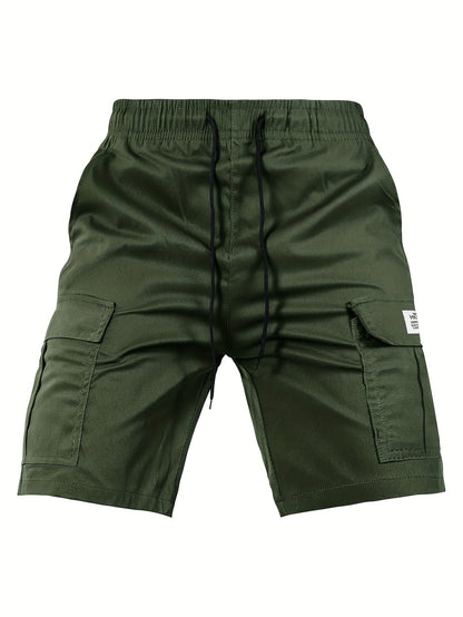Vanmeeren™ | Zomerse Korte Cargobroek met Elastische Taille