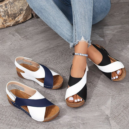 Inclivara | Comfort & Support Heeled Sandals