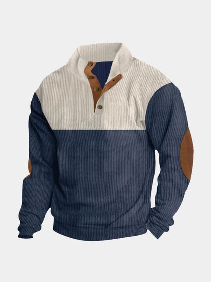 Vanmeeren™ | Hoge Kraag Corduroy Retro Pullover