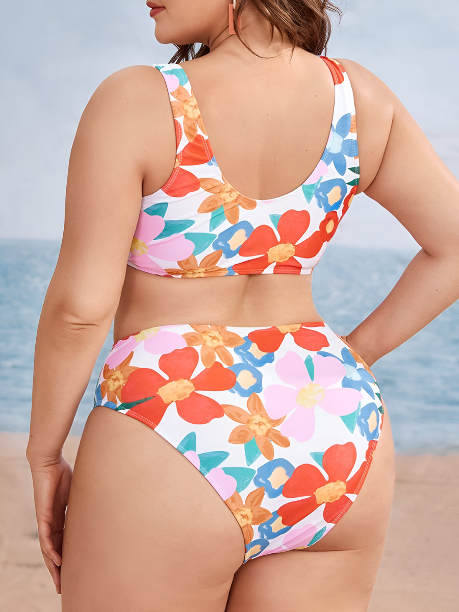 Vivy™ | Plus Size Stretchy Tummy Control Bikini