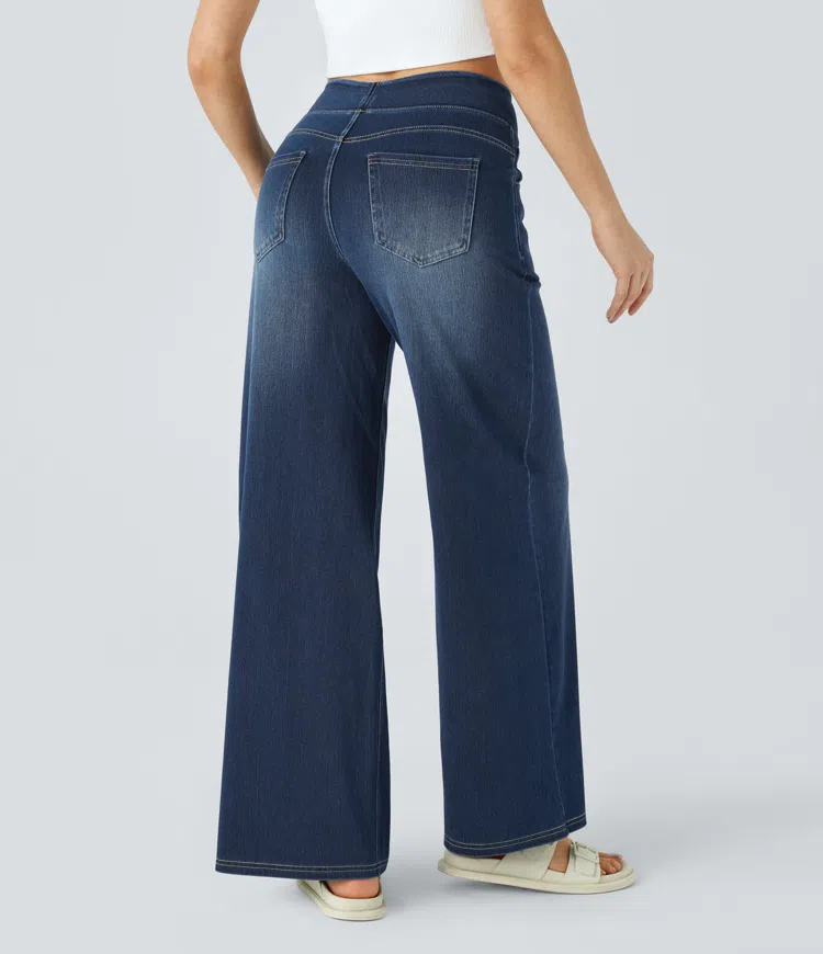 Laluna® | Comfortabele jeans met hoge taille