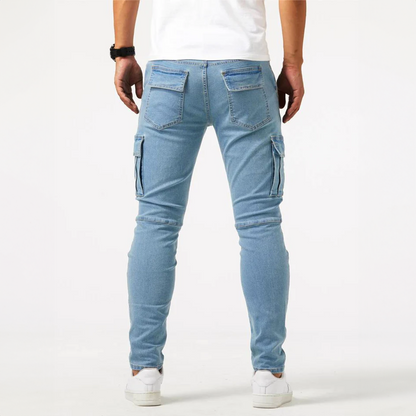 Vanmeeren™ | Stretchy Cargo Jeans