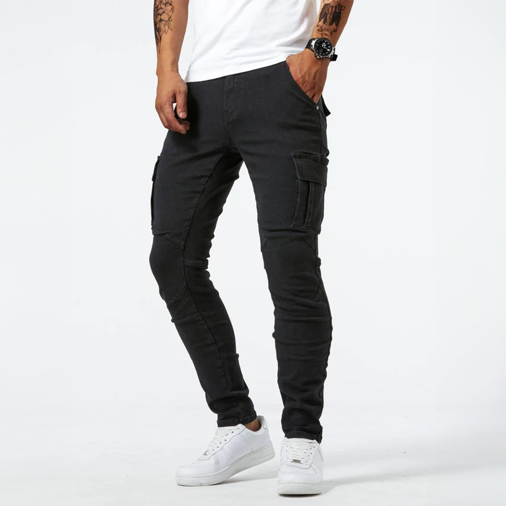 Vanmeeren™ | Stretchy Cargo Jeans