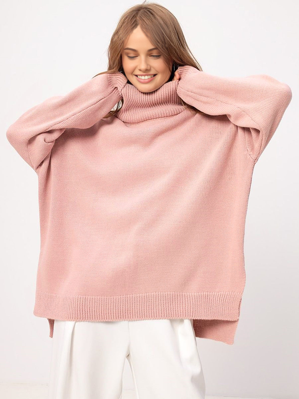 Laluna® | Oversized Trui met Split