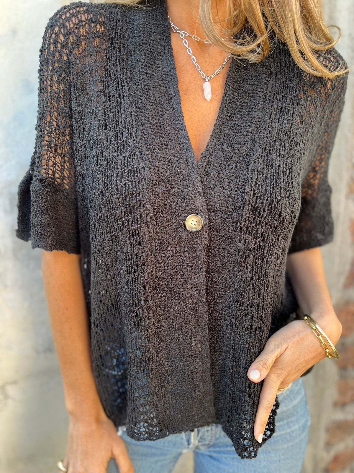 Veerle™ | Airy Knit Cardigan
