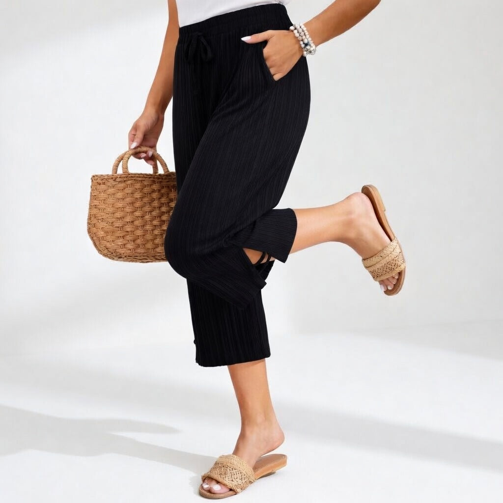 Lauréline™ — Elegant, comfortable, airy summer trousers