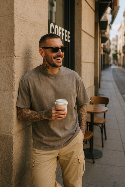 Vanmeeren™ | Essential Cotton Oversized Tee Set – 3-Pack
