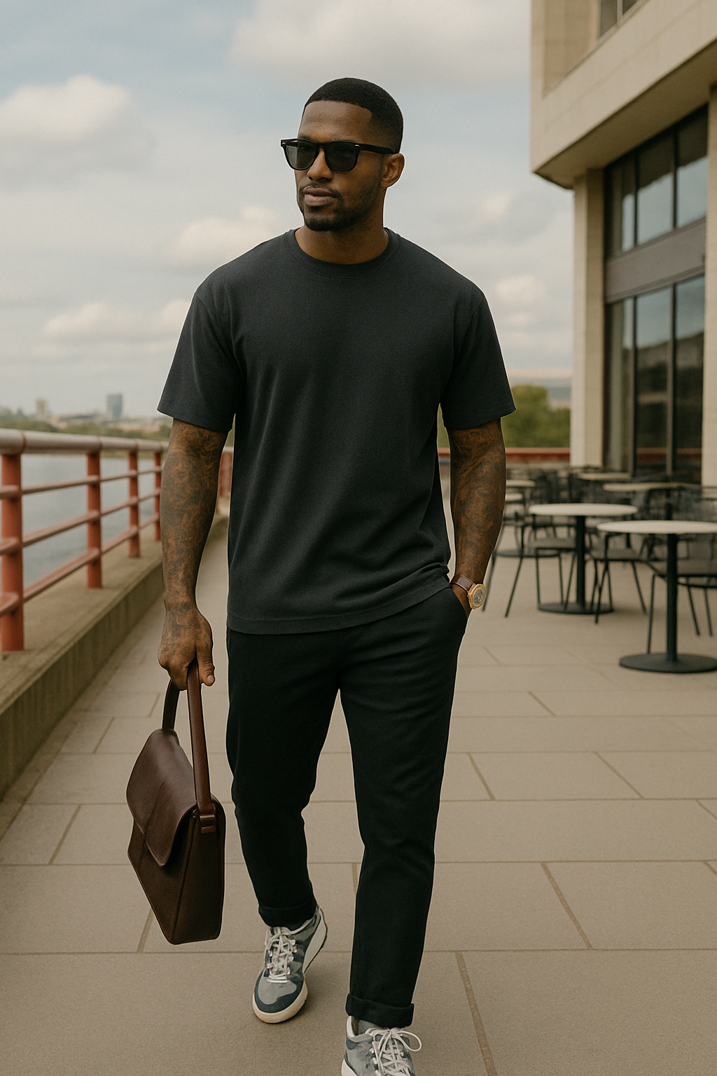 Vanmeeren™ | Essential Cotton Oversized Tee Set – 3-Pack