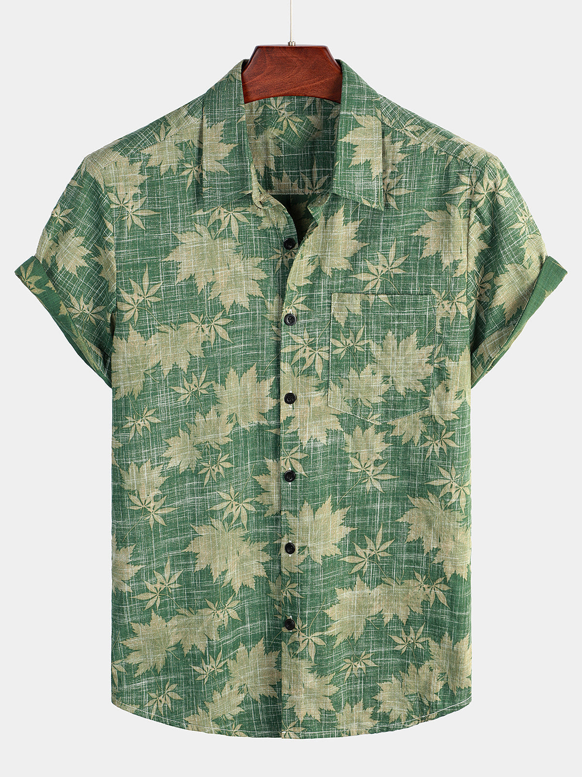 Vanmeeren™ | Katoenen Hawaii Overhemd met Korte Mouwen