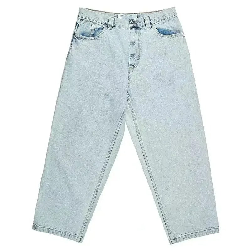 Vanmeeren™ | Wijde oversized baggy skater stijl spijkerbroek