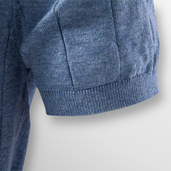 Vanmeeren™ | Luxe Geribde T-Shirt