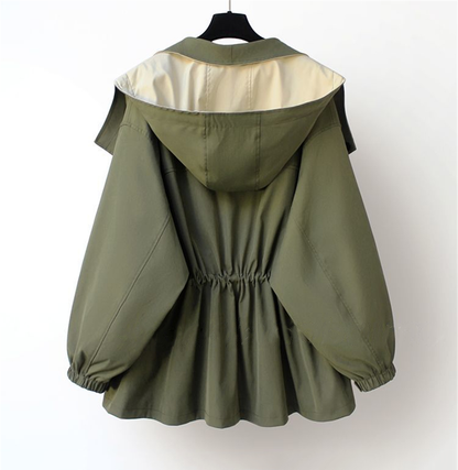 Laluna® | Moderne Tweekleurige Trenchcoat