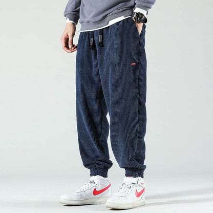 Vanmeeren™ | Heren Joggingbroek van Ribfluweel