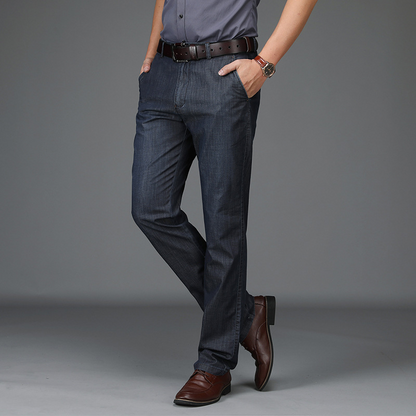 Vanmeeren™ | Jean Van Rekbaar Denim Met Een Klassieke Pasvorm Voor Mannen
