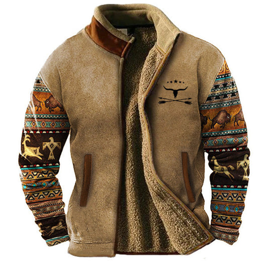 Laluna® | Casual heren fleecejack