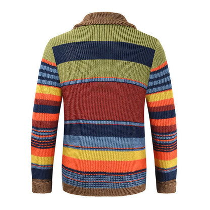 Vanmeeren™ | Gebreide Gekleurde Sweater