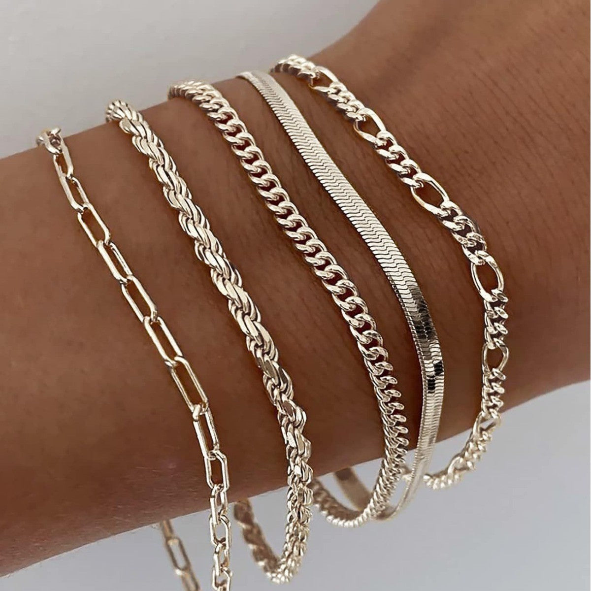 Vanmeeren™ | Armbandenset Goud