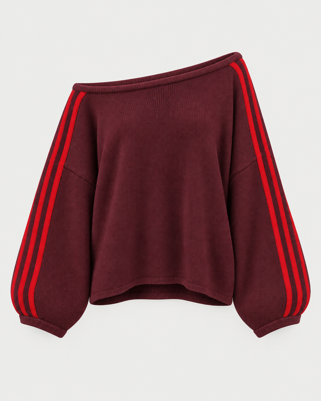Vanmeeren™ | Off Shoulder Stripe Sweater