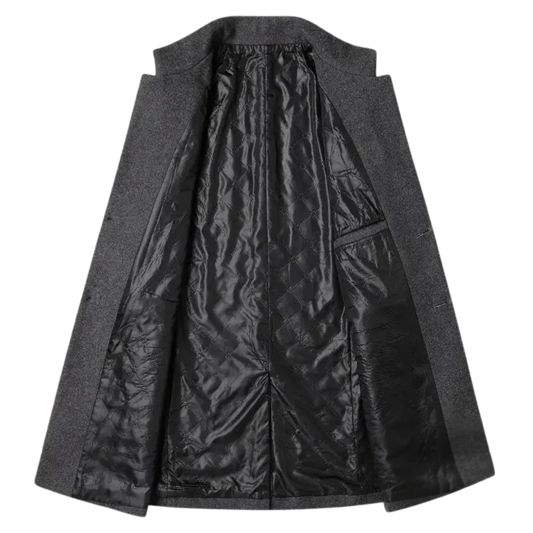 Vanmeeren™ | Kasjmier-wollen heren trenchcoat