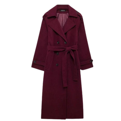 Laluna® | Classy Burgundy Jas
