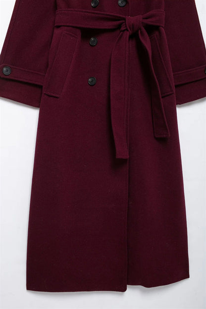 Laluna® | Classy Burgundy Jas