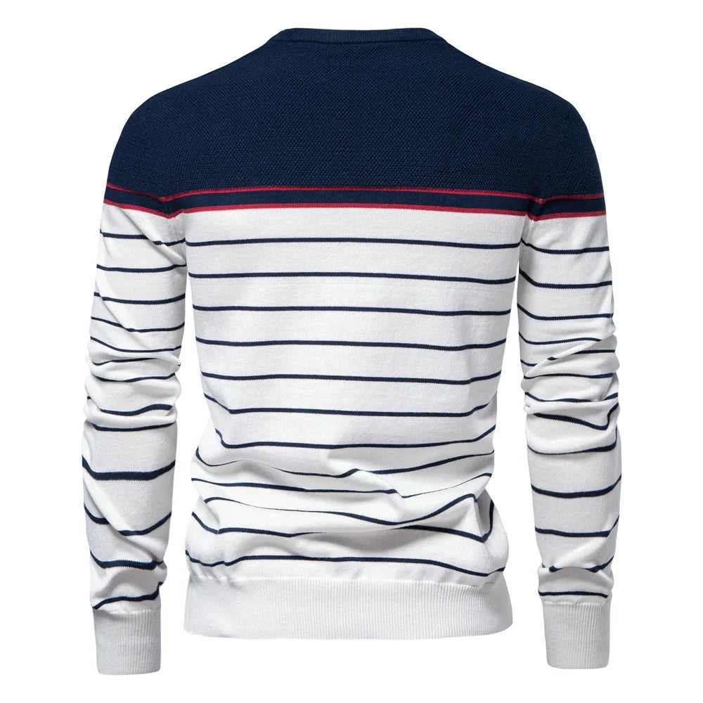 Vanmeeren™ | Herentrui Met Streepdesign