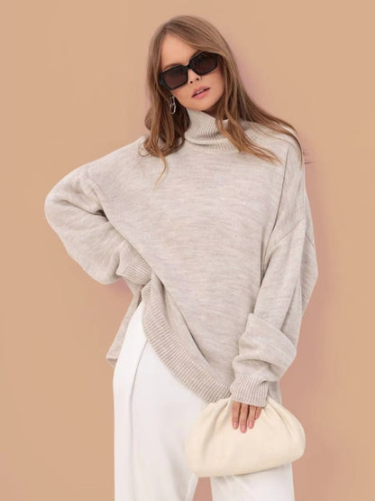 Laluna® | Oversized Trui met Split