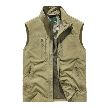 Vanmeeren™ | Modieuze Mesh Bodywarmer
