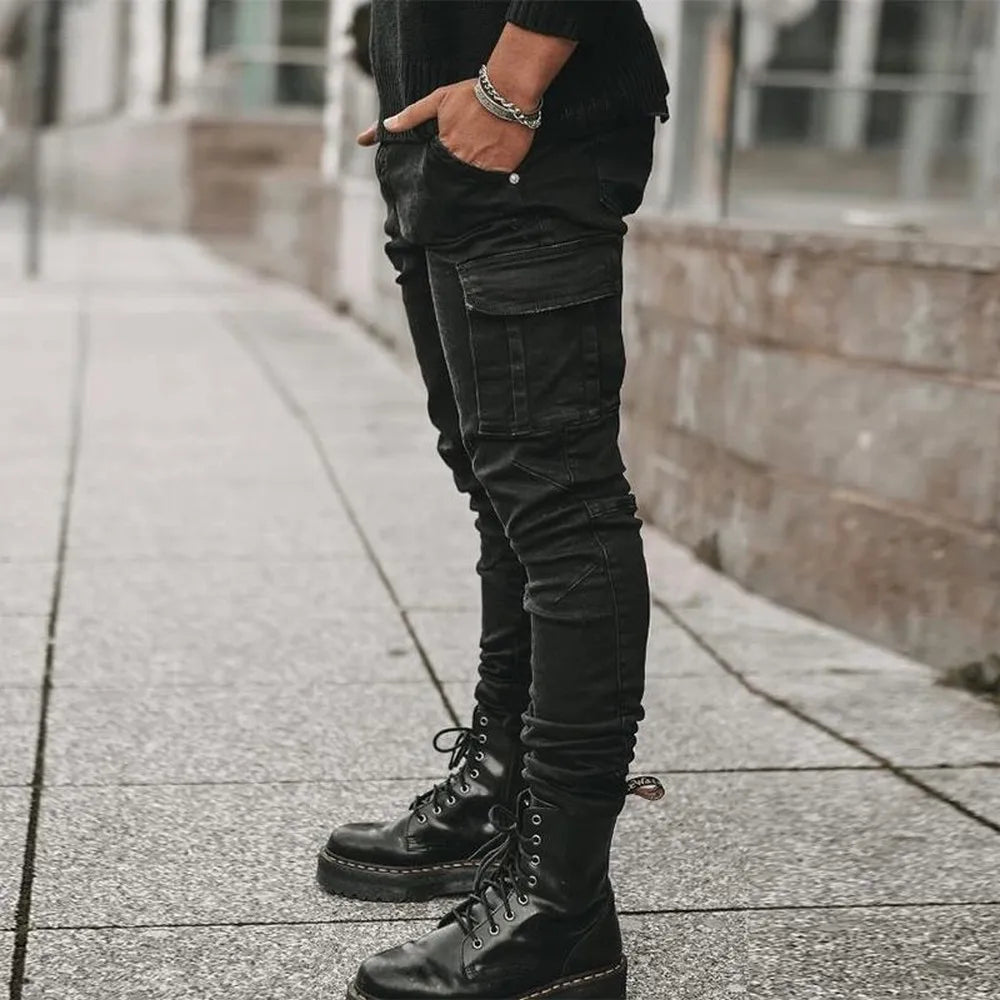 Vanmeeren™ | Cargo Street Elastic Jeans