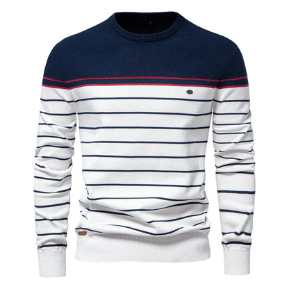 Vanmeeren™ | Herentrui Met Streepdesign