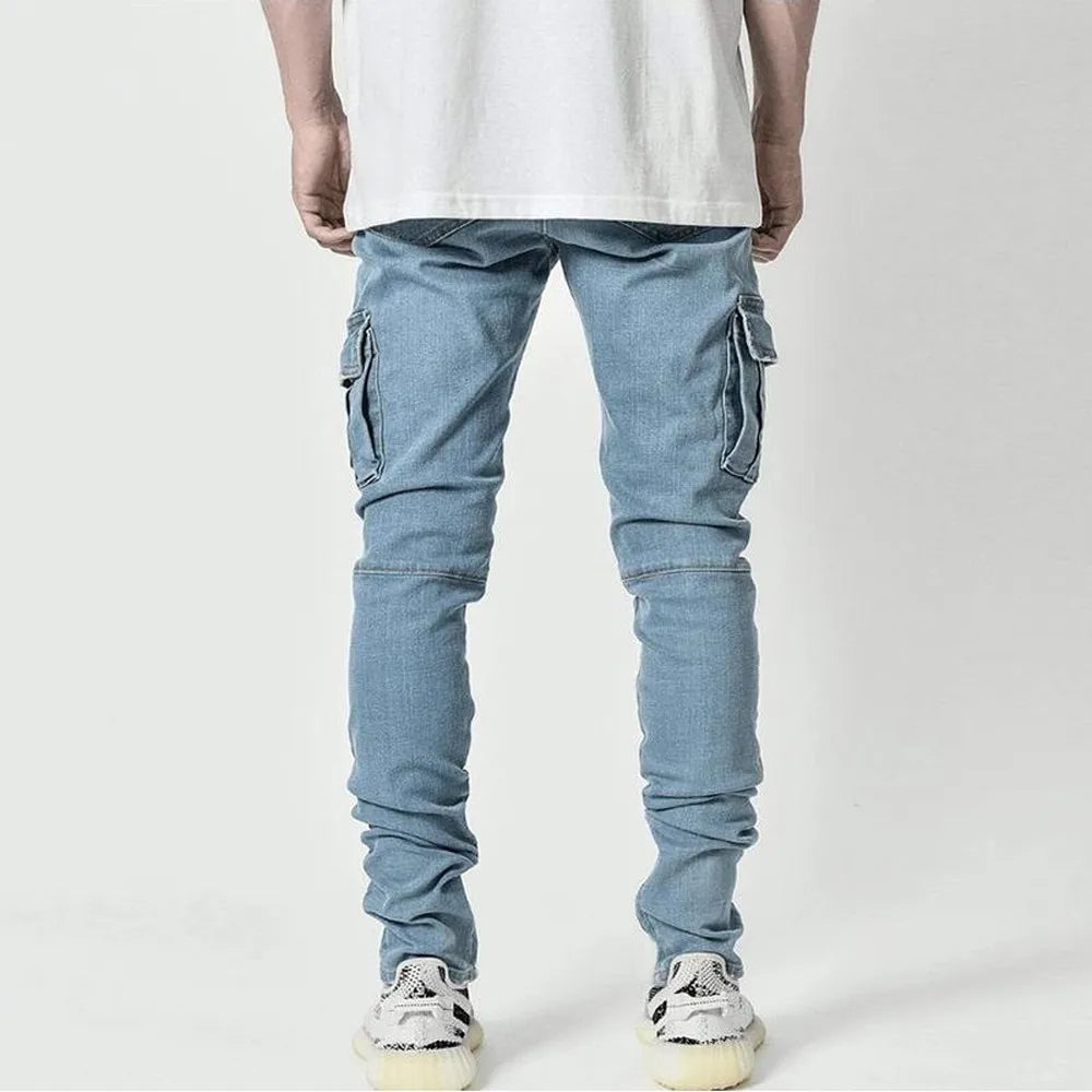 Vanmeeren™ | Cargo Street Elastic Jeans