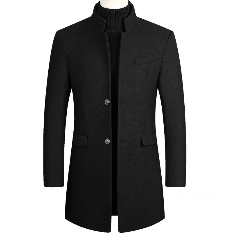 Vanmeeren™ | Kasjmier-wollen heren trenchcoat
