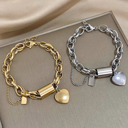 Vanmeeren™ | Gouden Hart Charm Armband