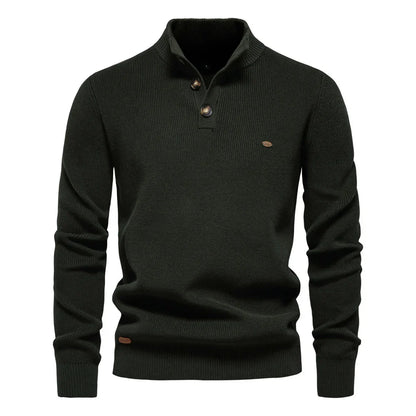 Vanmeeren™ | Herentrui Met Knoopdesign