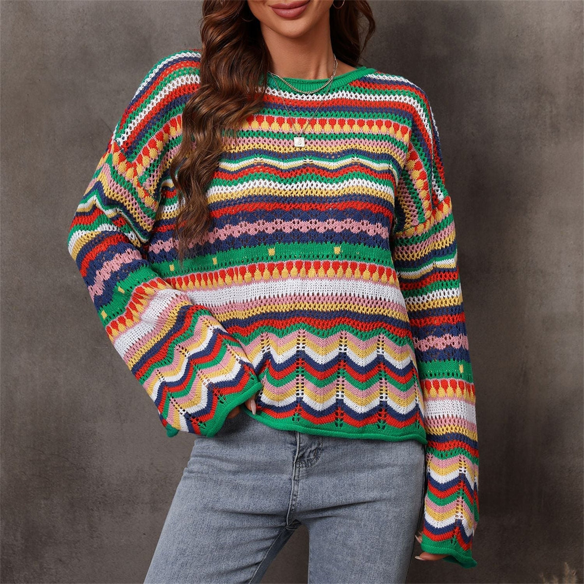 LALUNA® | COLOR POP SWEATER