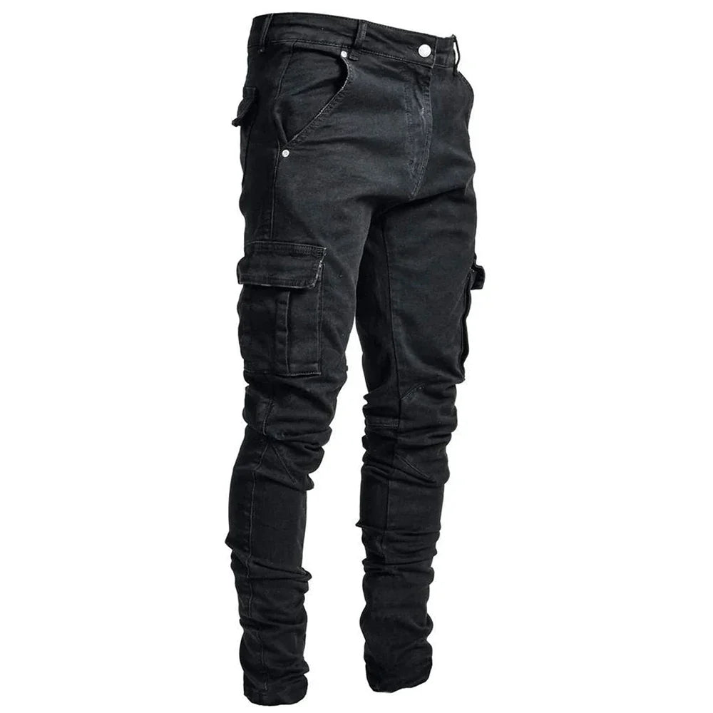 Vanmeeren™ | Cargo Street Elastic Jeans