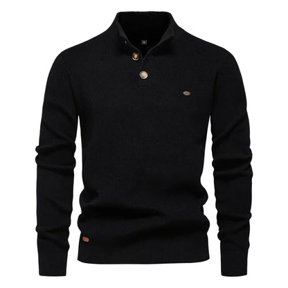 Vanmeeren™ | Herentrui Met Knoopdesign