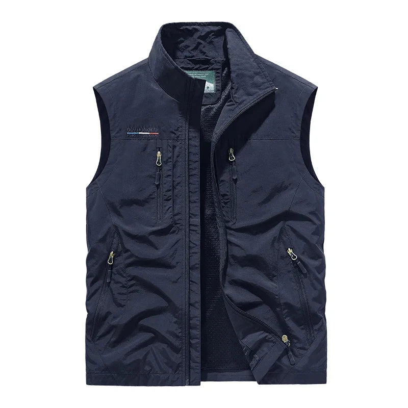Vanmeeren™ | Modieuze Mesh Bodywarmer