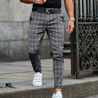 Vanmeeren™ | Casual Geruite Broek Voor Mannen