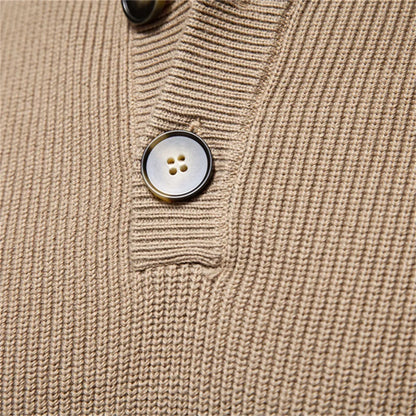 Vanmeeren™ | Herentrui Met Knoopdesign
