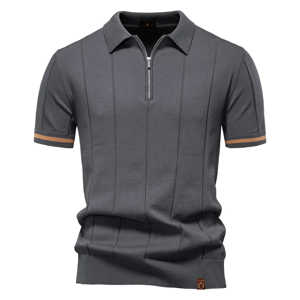 Vanmeeren™ | Zomerse Polo met Rits