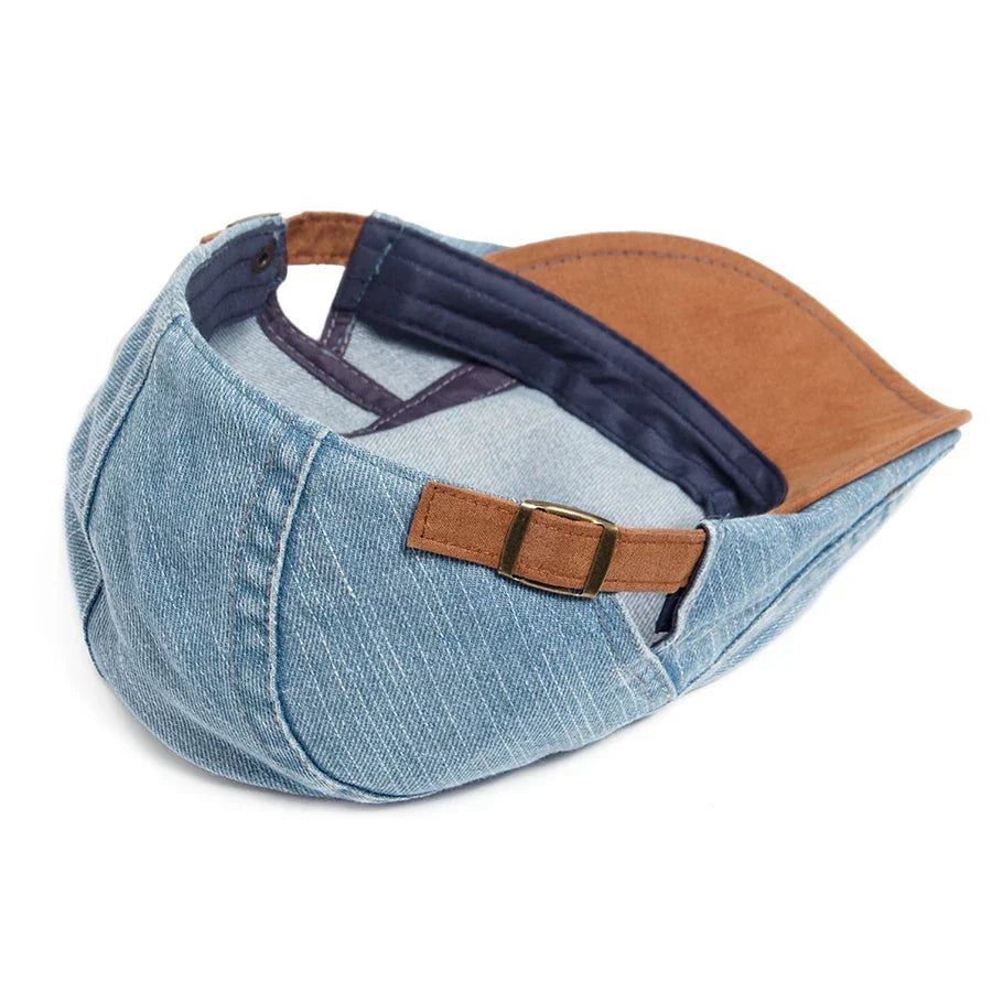 Vanmeeren™ | Premium Denim Flat Cap