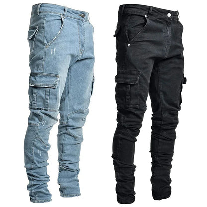 Vanmeeren™ | Cargo Street Elastic Jeans